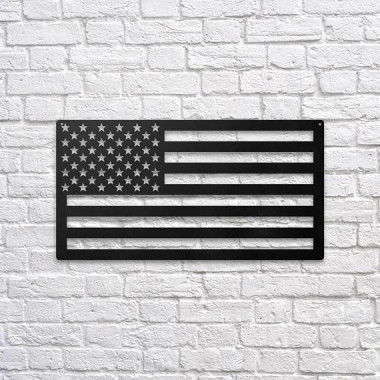 Металлическое панно "Флаг США"